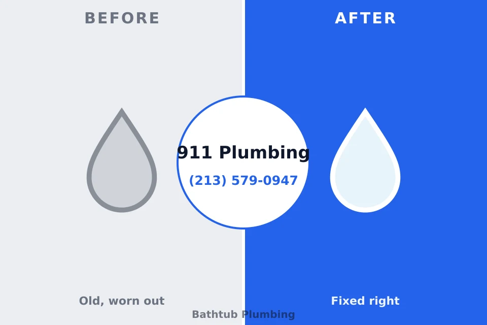 Before and after: plumbing repair Richmond, KY